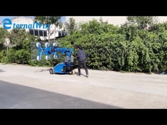 직업적인 움직일 수 있는 로봇 팔 진공 흡입 컵 상승 소형 진공 기중기