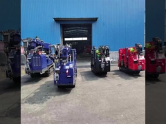 전기 및 디젤 구동 맞춤형 컬러 스파이더 크롤러 크레인 텔레스코픽 붐 3ton 5ton 8ton