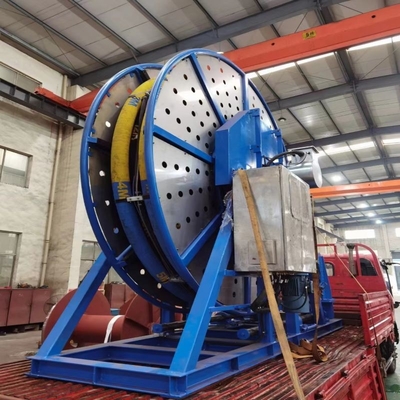 CCS ABS RMRS DNV 증명서와 LPG 가스 오일 해양 선박 7.5T 5 인치 호스 릴 윈치