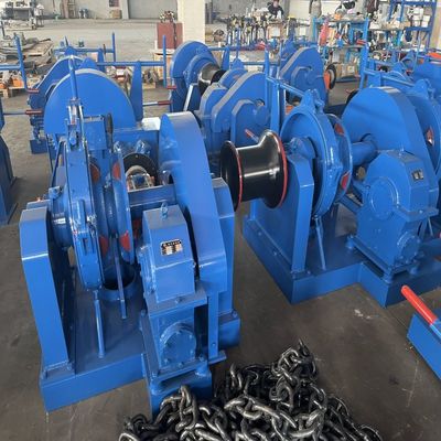 정격 부하와 권양기 속도와 주문 제작된 해양 수력 권양 기계