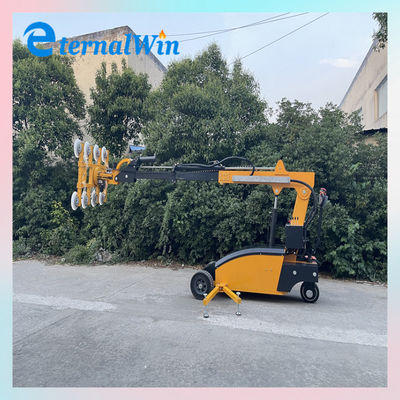 360도 회전 및 5m 최대 리프팅 높이와 함께 맞춤형 800KG 진공 유리 리퍼