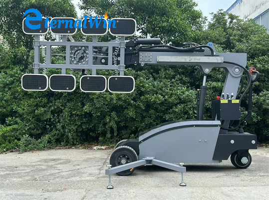 380V/220V 진공 유리 핸들러 360도 회전 및 최대 부하 용량 800Kg