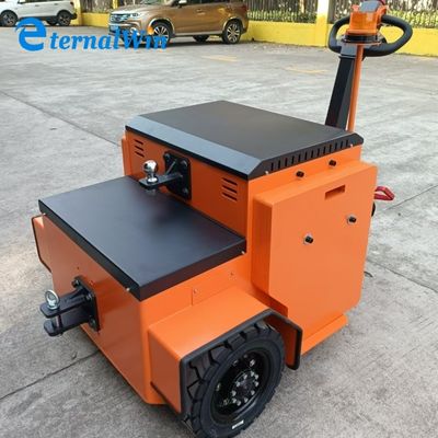 20톤 전기 견인 트랙터, 20000kg 용량, 7000N 정격 견인력, 2-3Km/h 주행 속도, 대형 화물 운반용
