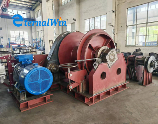 50ton 500kn 해양 보트 조선소 건설을 위한 전기 당기는 윈치