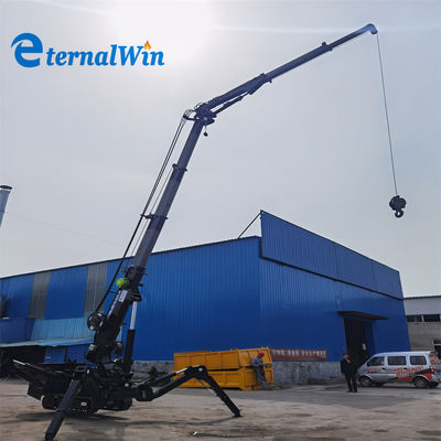 디젤 스파이더 크롤러 크레인 21미터 최대 인양 높이, 리모컨 및 디젤 동력 제어