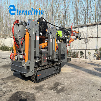 8톤 리프팅 용량 스파이더 크롤러 크레인, 최대 작업 반경 8.6m 및 지브 길이 9.6미터