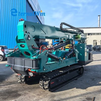 스파이더 크롤러 크레인, 150개국 수출, 최대 인양 높이 9.7m, 20° 등판 능력